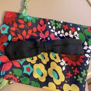 Vintage Ormond NYC asymmetrical tip clip on bow tie